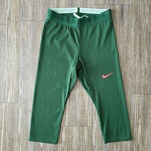 Nike Pro Elite Team Aeroswift 3/4 Tights Green USA Women’s Medium M DX9076-000